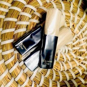 Christian Dior Luxury Makeup Brush Set – Black & Cream – NWT
